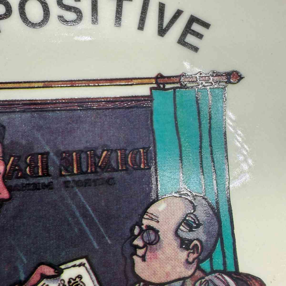 The W Clement Stone Signature Collection BE POSITIVE Plate - Mount Washington, Kentucky - FleaMarketBay