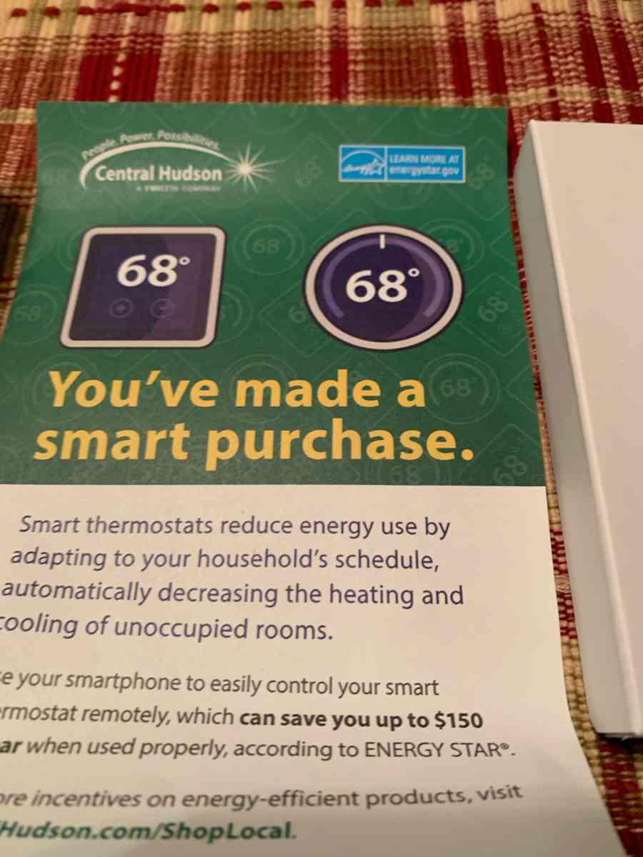 nest programmable thermostat - York, New York - FleaMarketBay