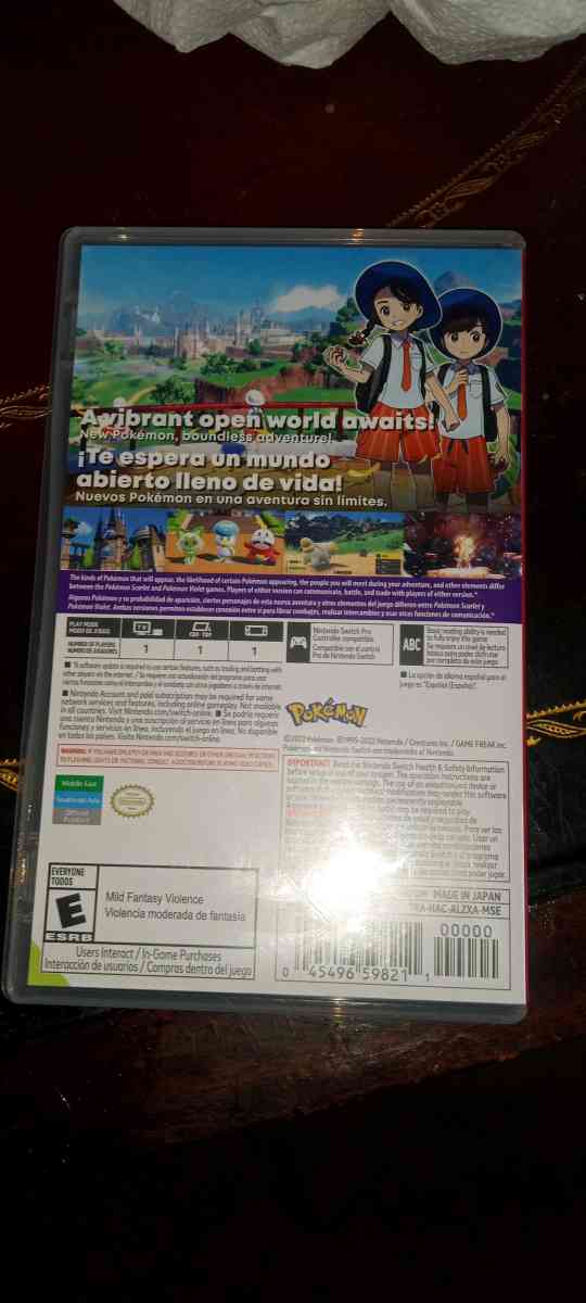 Pokemon Scarlet - Baltimore, Maryland - FleaMarketBay