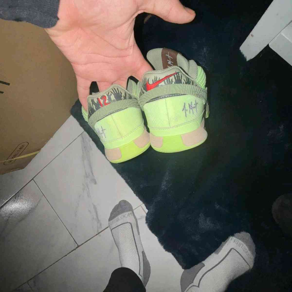 Ja Morant Zombie Hoop Shoes - Jacksonville, Florida - FleaMarketBay