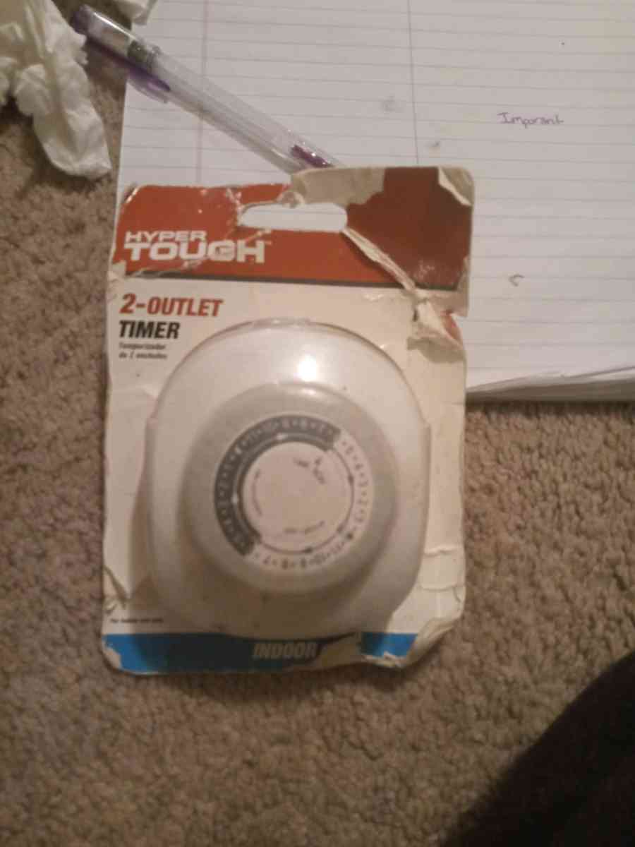 hyper tough 2 outlet timer - Albuquerque, New Mexico