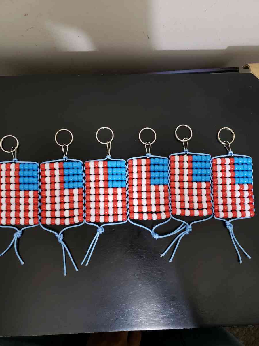 American Flags Keychains - Sacramento, California - FleaMarketBay