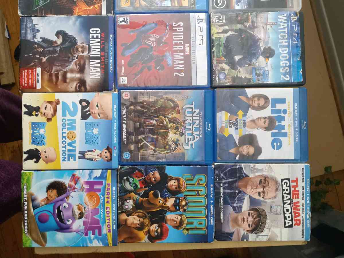 Used Blue Ray dvds - Charlotte, North Carolina