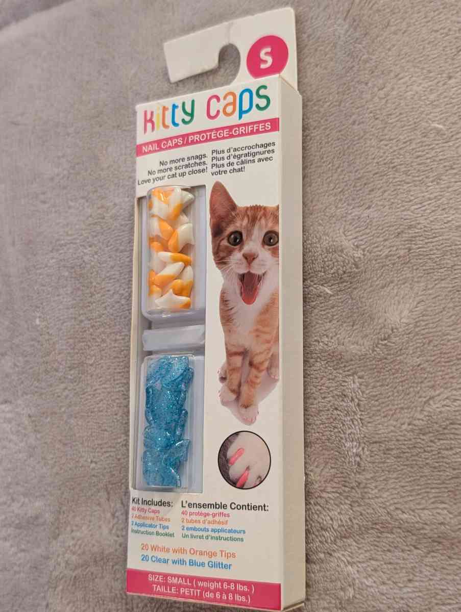 Kitty Caps nail caps for cats 40 total pieces - Ashtabula, Ohio - FleaMarketBay