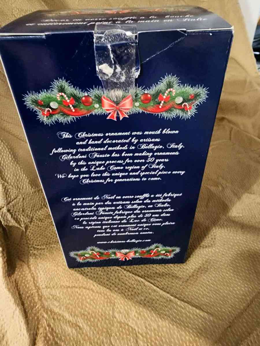 Italian Christmas ornament - Knoxville, Tennessee - FleaMarketBay