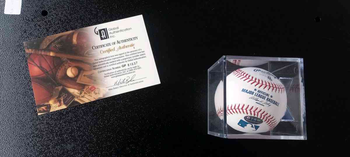 baseball signed by Jose Canseco with coa - Asheboro, North Carolina