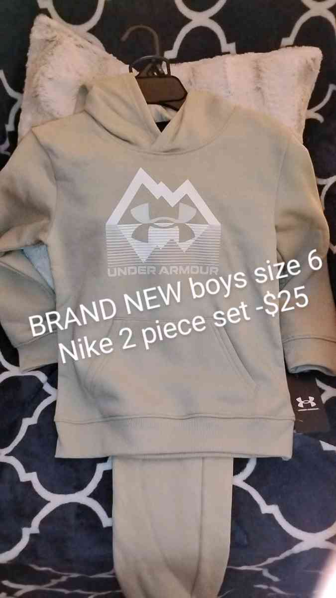 brand new boys Nike under armour and Jordan 2 piece sets - Gastonia, North Carolina - FleaMarketBay