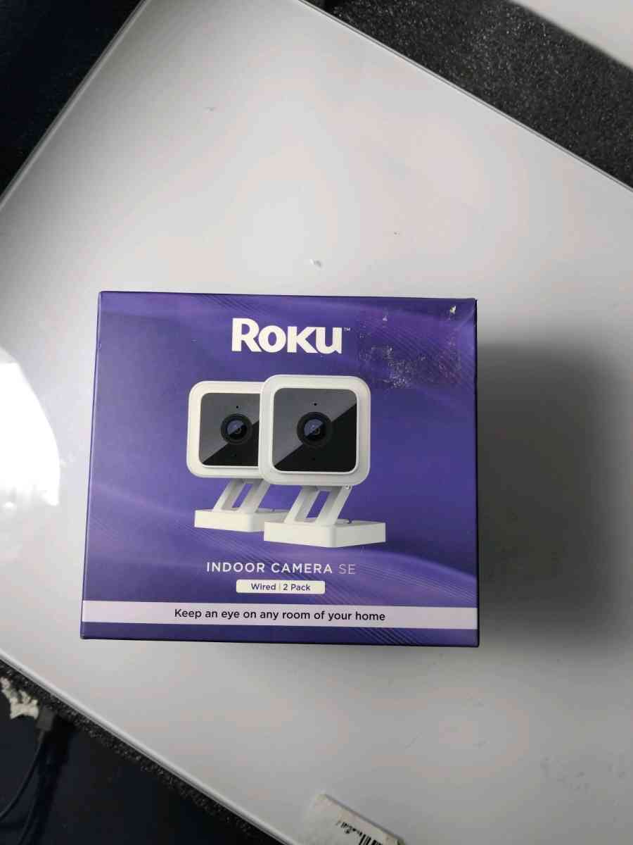 Roku Indoor Camera 2024  Home Security  2Pack  Wired Securit - Conway, Arkansas