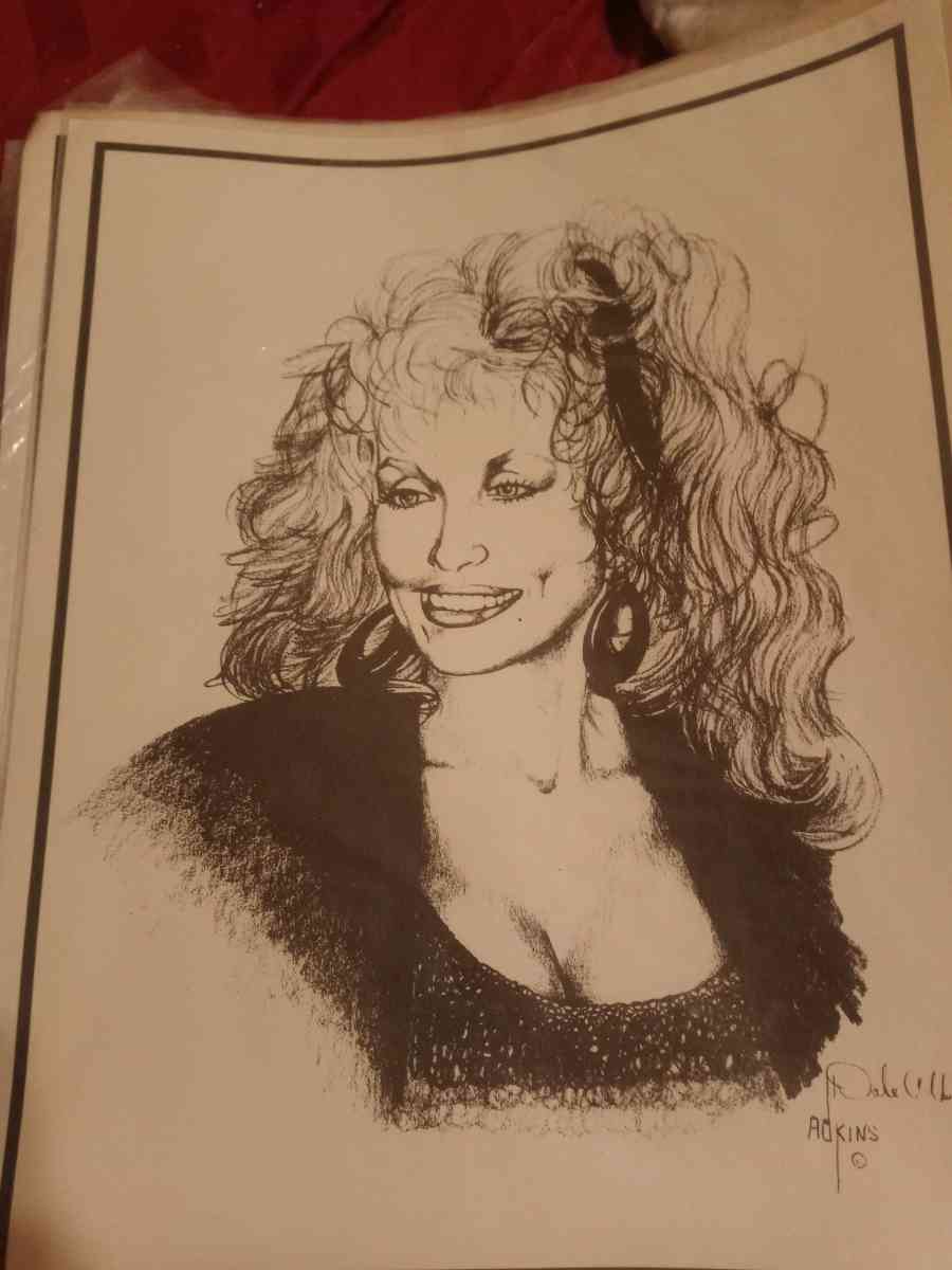 Dale Adkins drawings - Newcastle, Oklahoma - FleaMarketBay