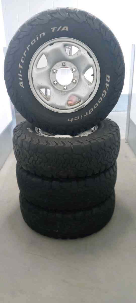 set of the 4 tires 24575R16 - Atherton, California - FleaMarketBay