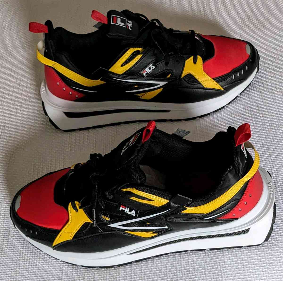 Fila Mens Sandenal Leather FitnessRunning Shoes - Staten Island, New York - FleaMarketBay