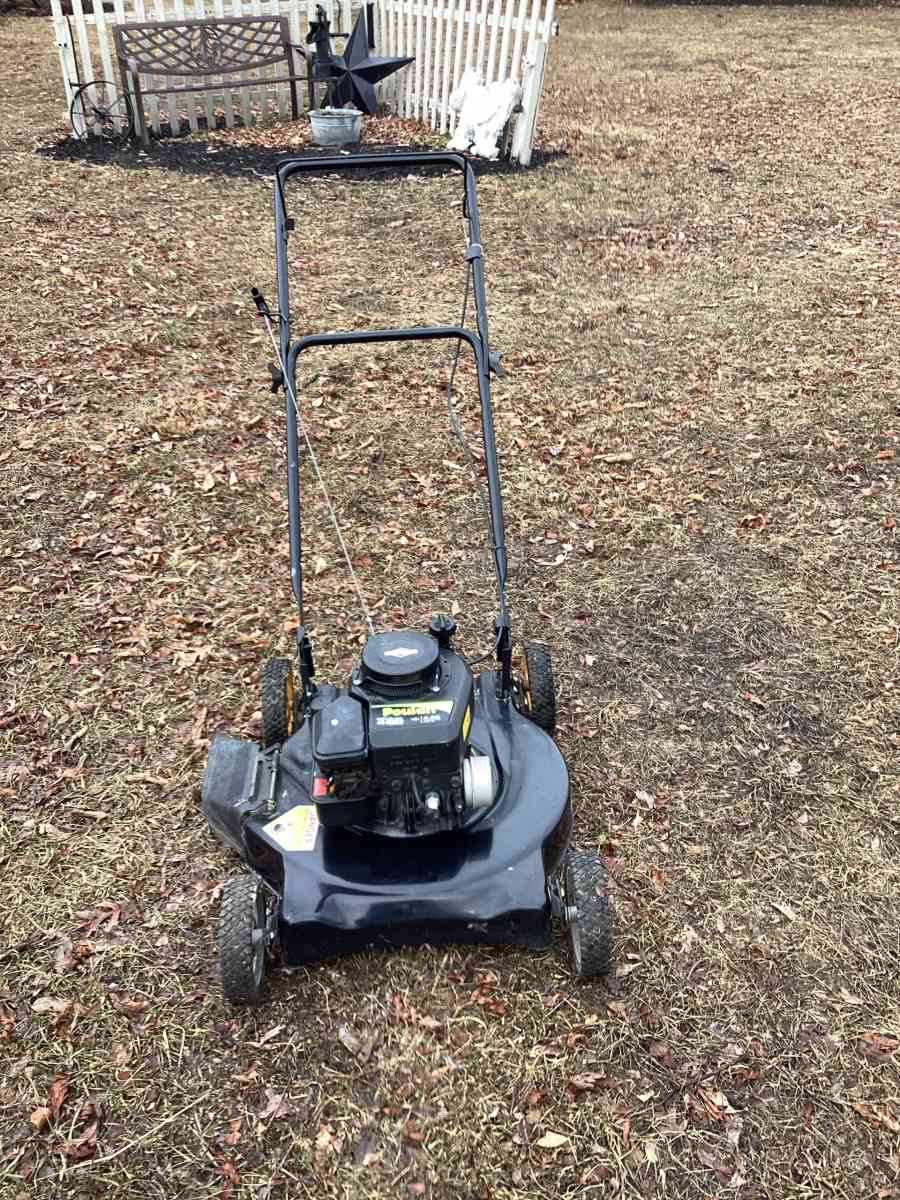 poulan 20inch cut push mower is not a self propelled - Washington, New Jersey