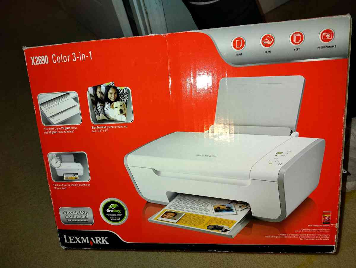 Lexmark 3 in 1 print printer scanner  and copier - Stockbridge, Georgia - FleaMarketBay