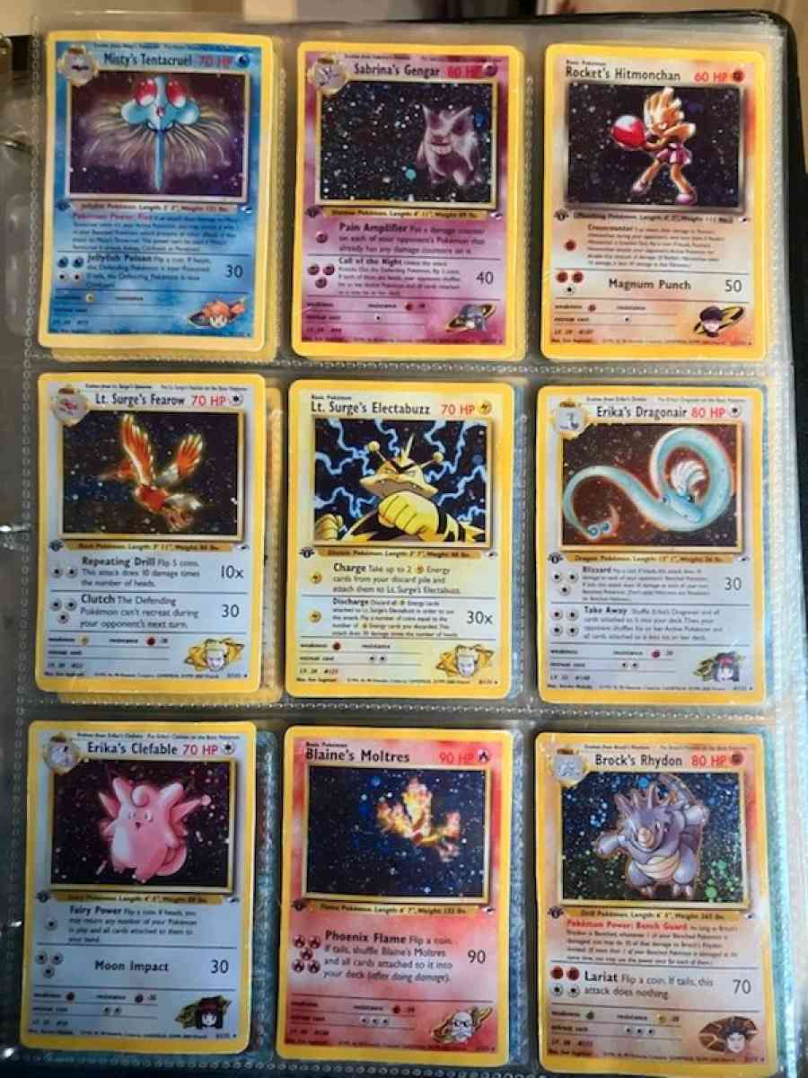pokemon cards binder - Corona, California - FleaMarketBay