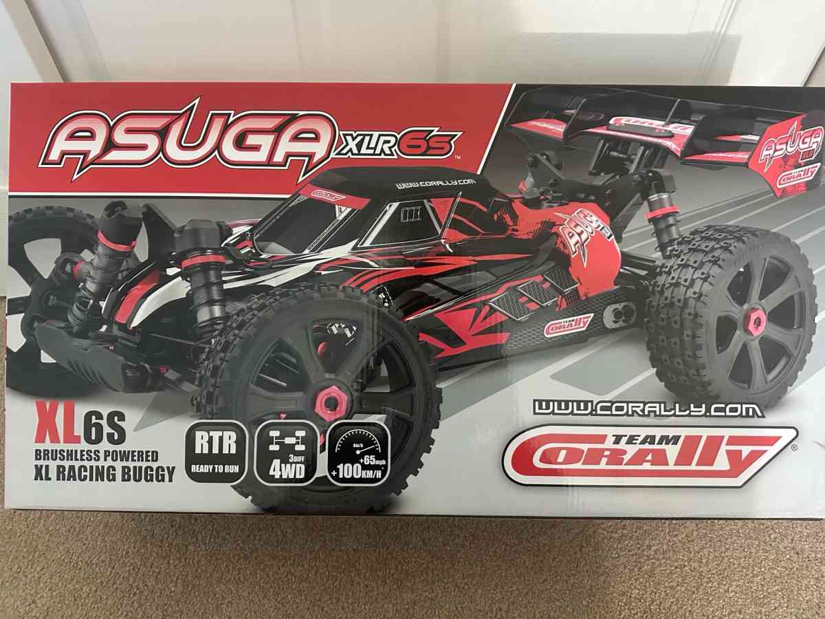 Corally  Asuga XLR 6S RTR Racing Buggy  Blue Large Scale - Gresham, Oregon