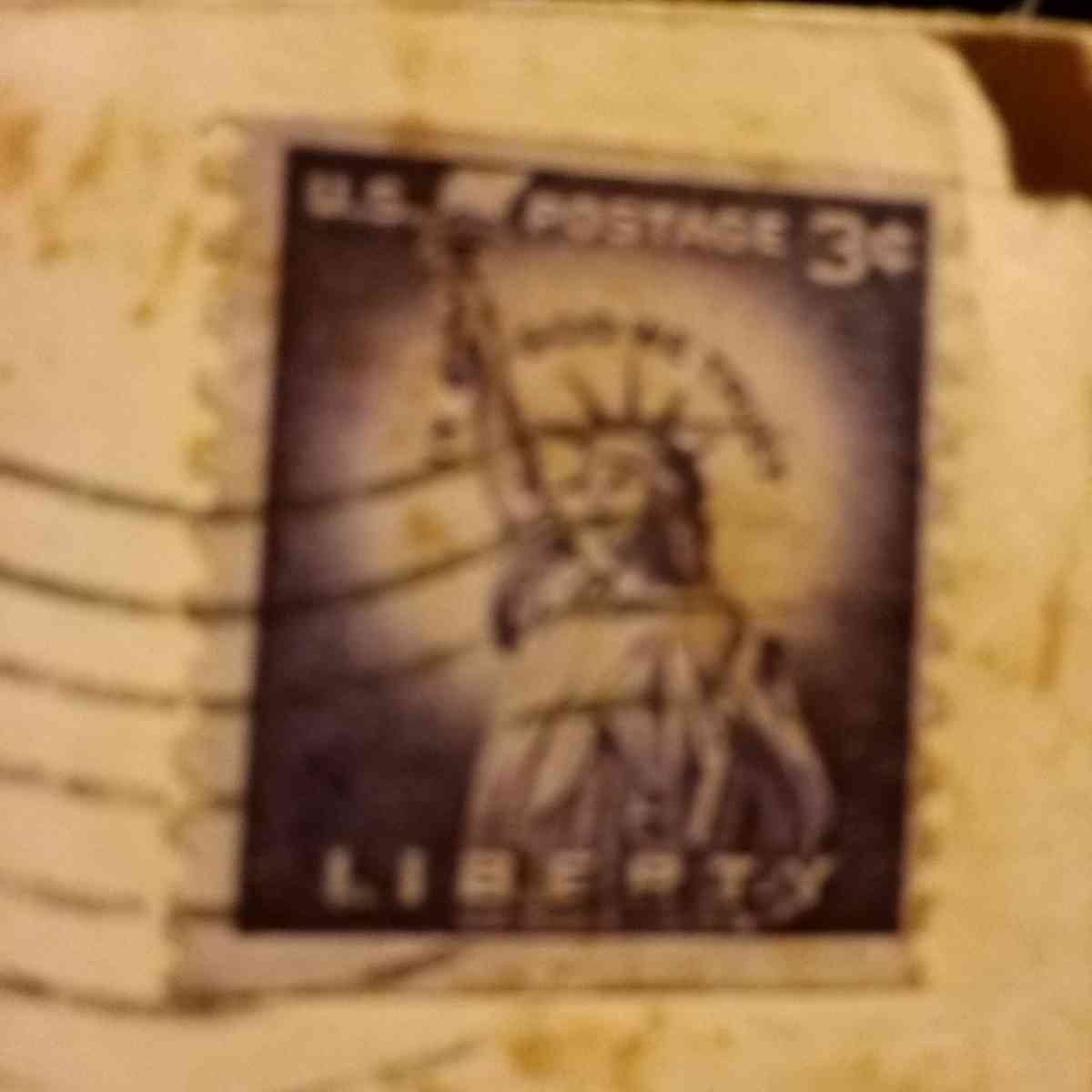 Very Rare US Postage Stamp - Columbia, Pennsylvania