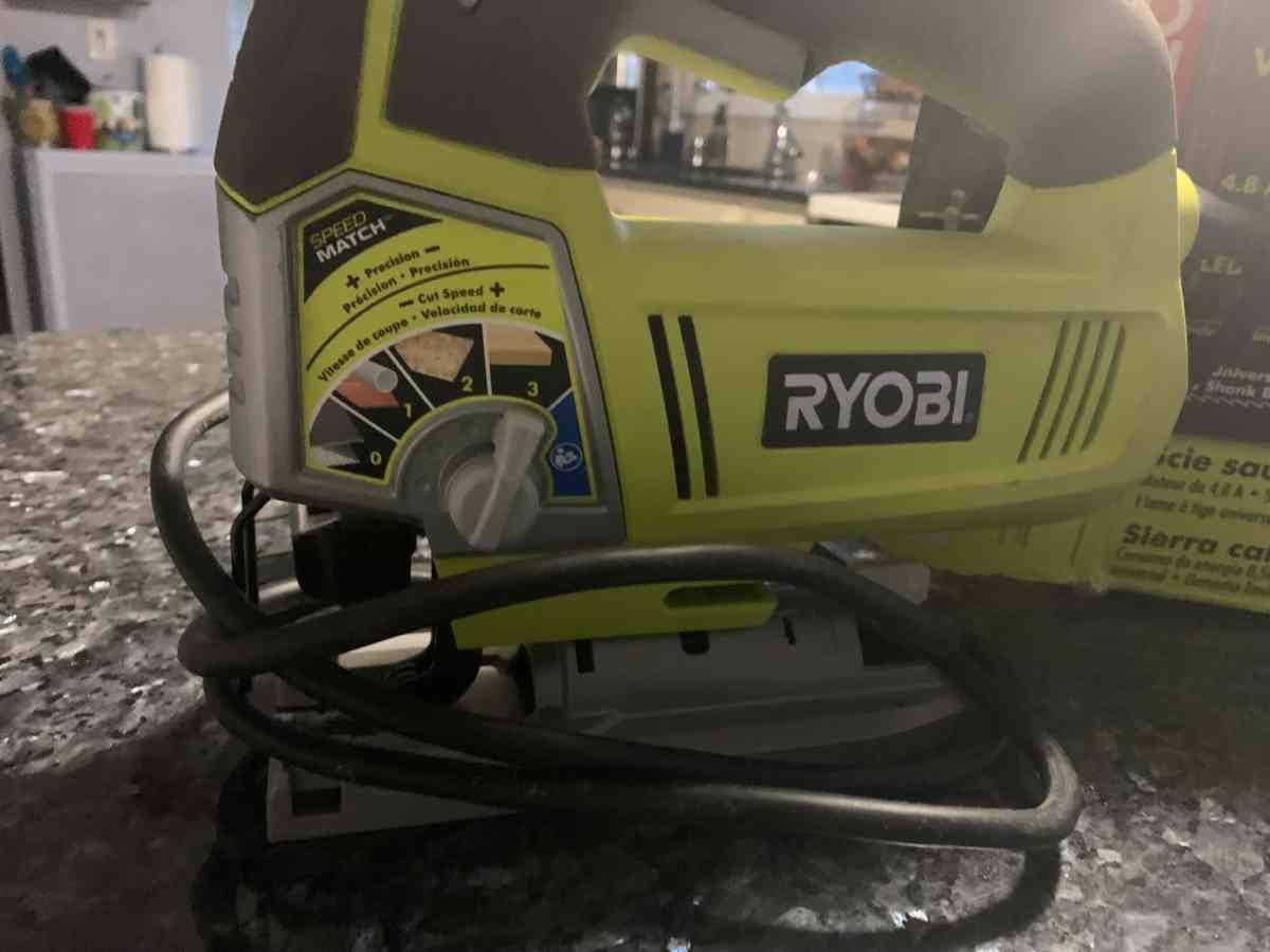 Ryobi jig saw black and decker drill 30 for both - York, New York - FleaMarketBay