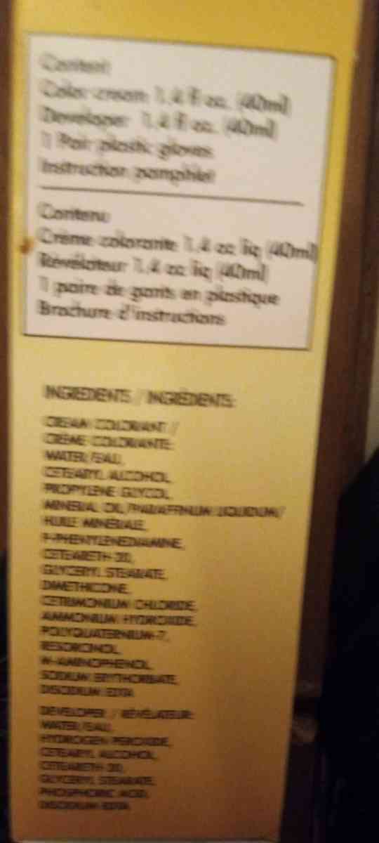 Black Hair Dye - Buffalo Grove, Illinois - FleaMarketBay