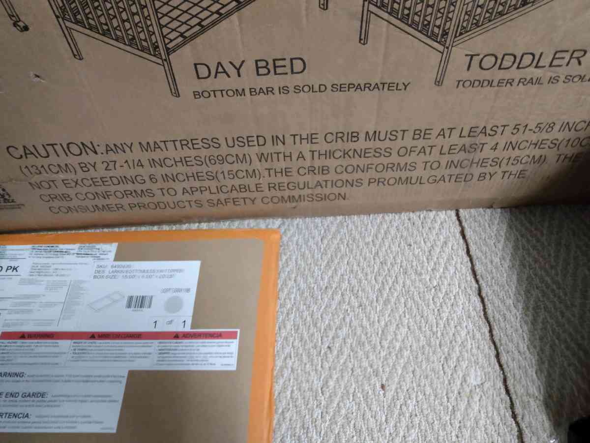 3N1 convertible crib - Cobb, Georgia - FleaMarketBay