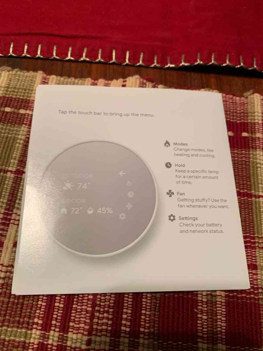 nest programmable thermostat - York, New York - FleaMarketBay