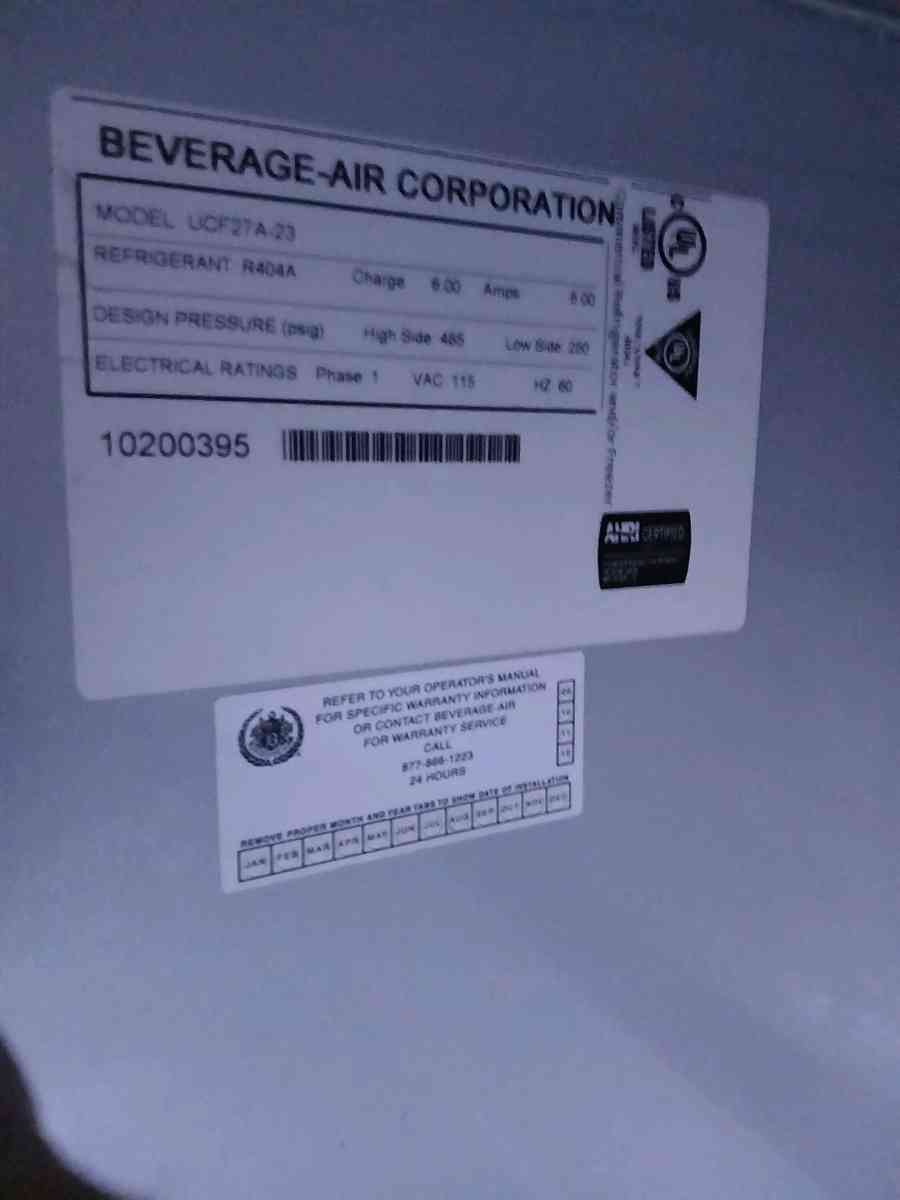 commercial undercover portable refrigerator - Everett, Washington - FleaMarketBay