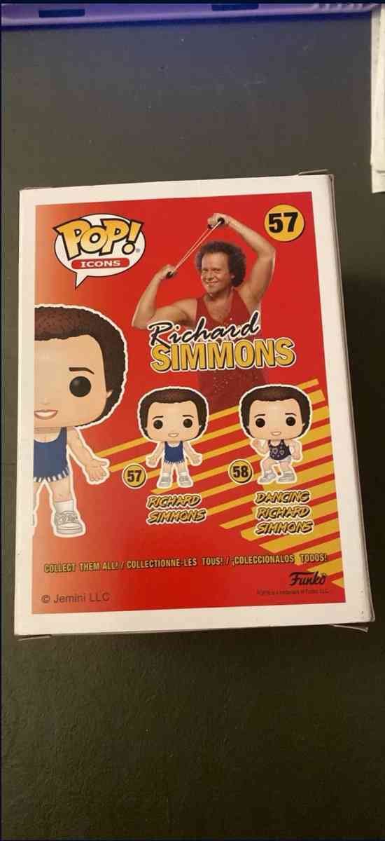Richard Simmons Funko Pop - San Jose, California - FleaMarketBay