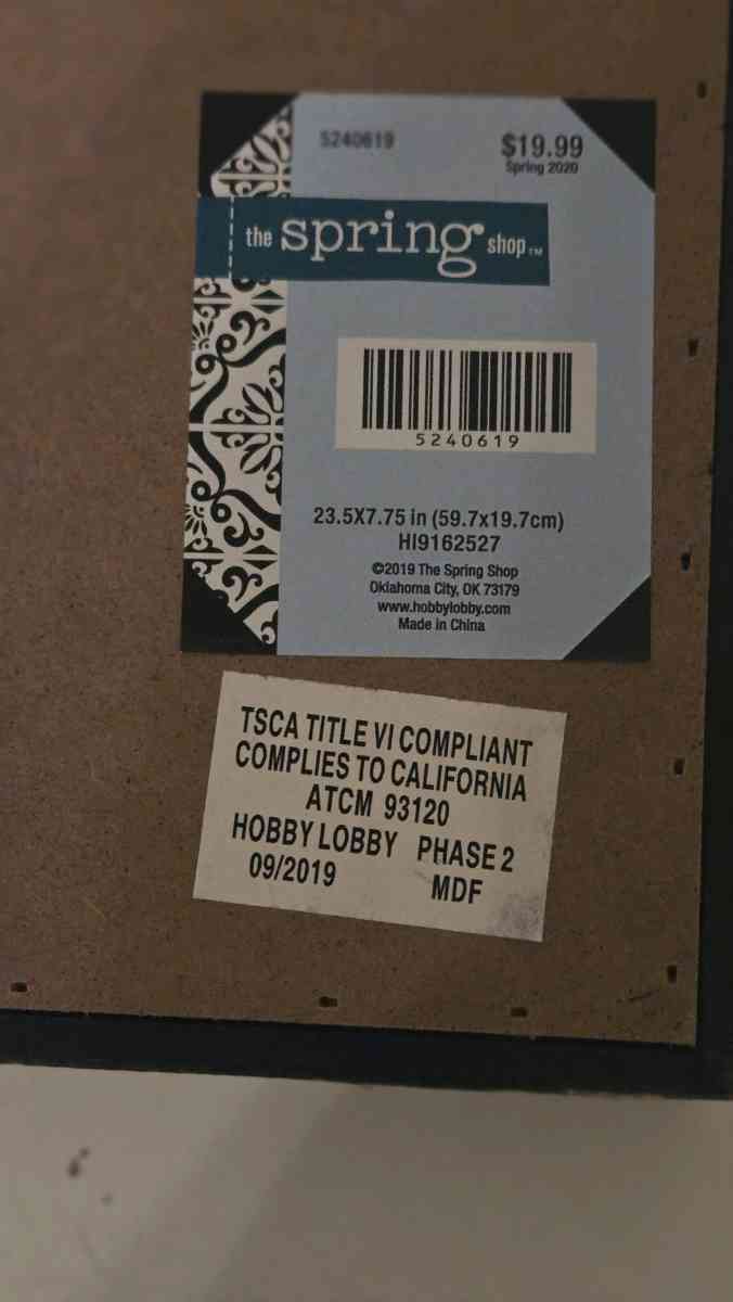 The Spring Shop Wooden Football Sign - Erlanger, Kentucky - FleaMarketBay