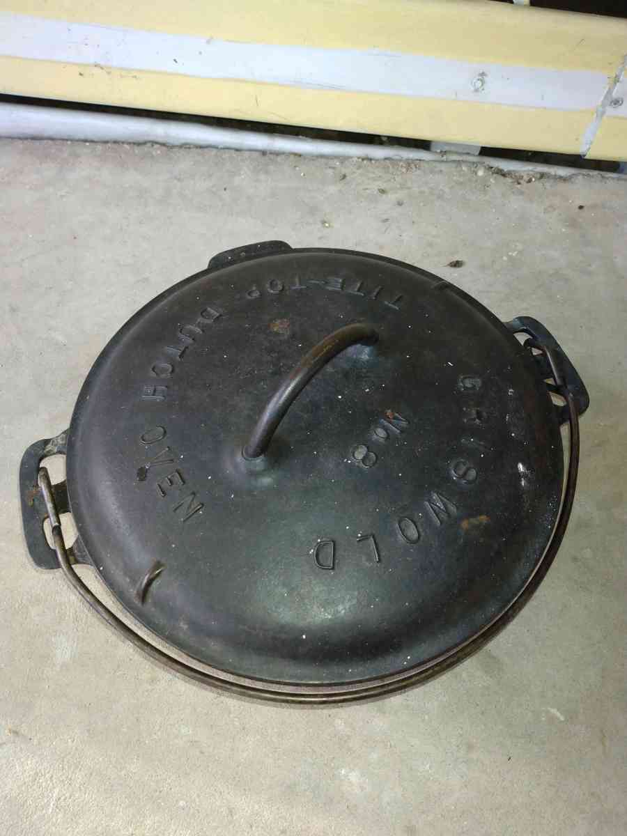 griswold tite top dutch oven 833 patent No 8