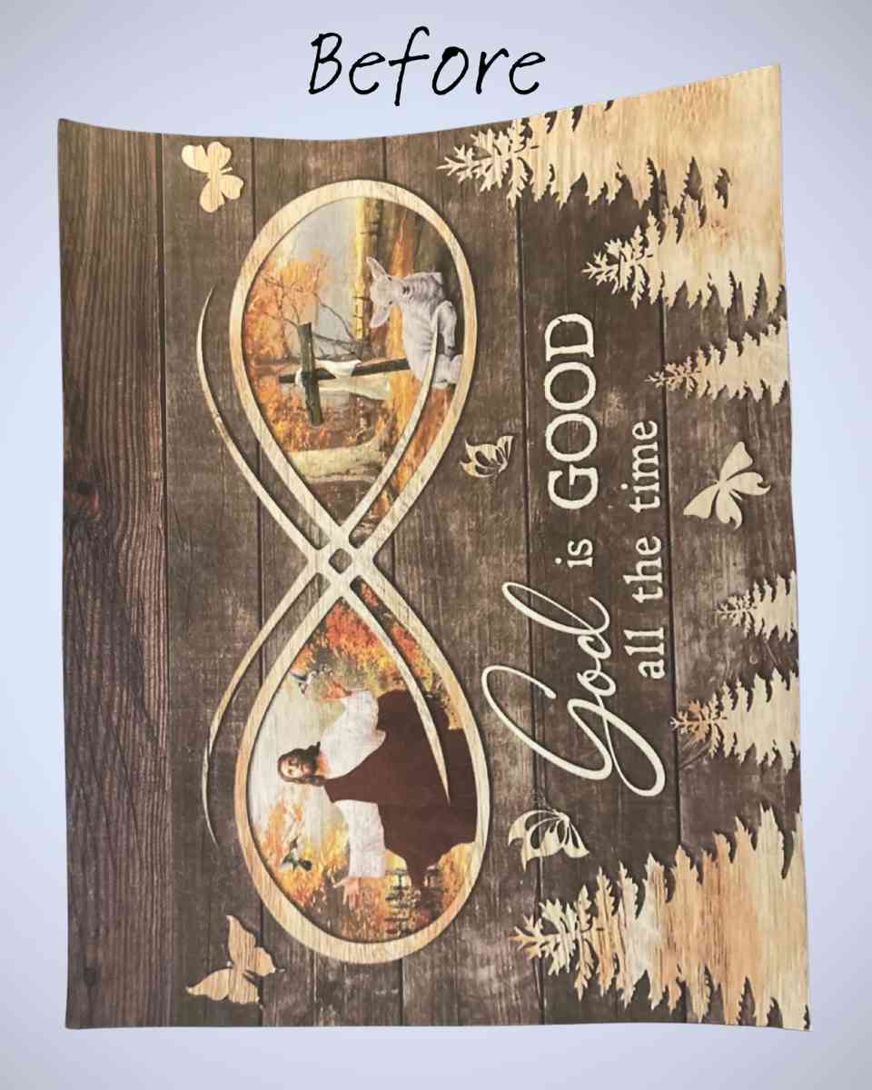 God Is Good All the Time  Handmade Canvas Board Decor - Princeton, West Virginia - FleaMarketBay