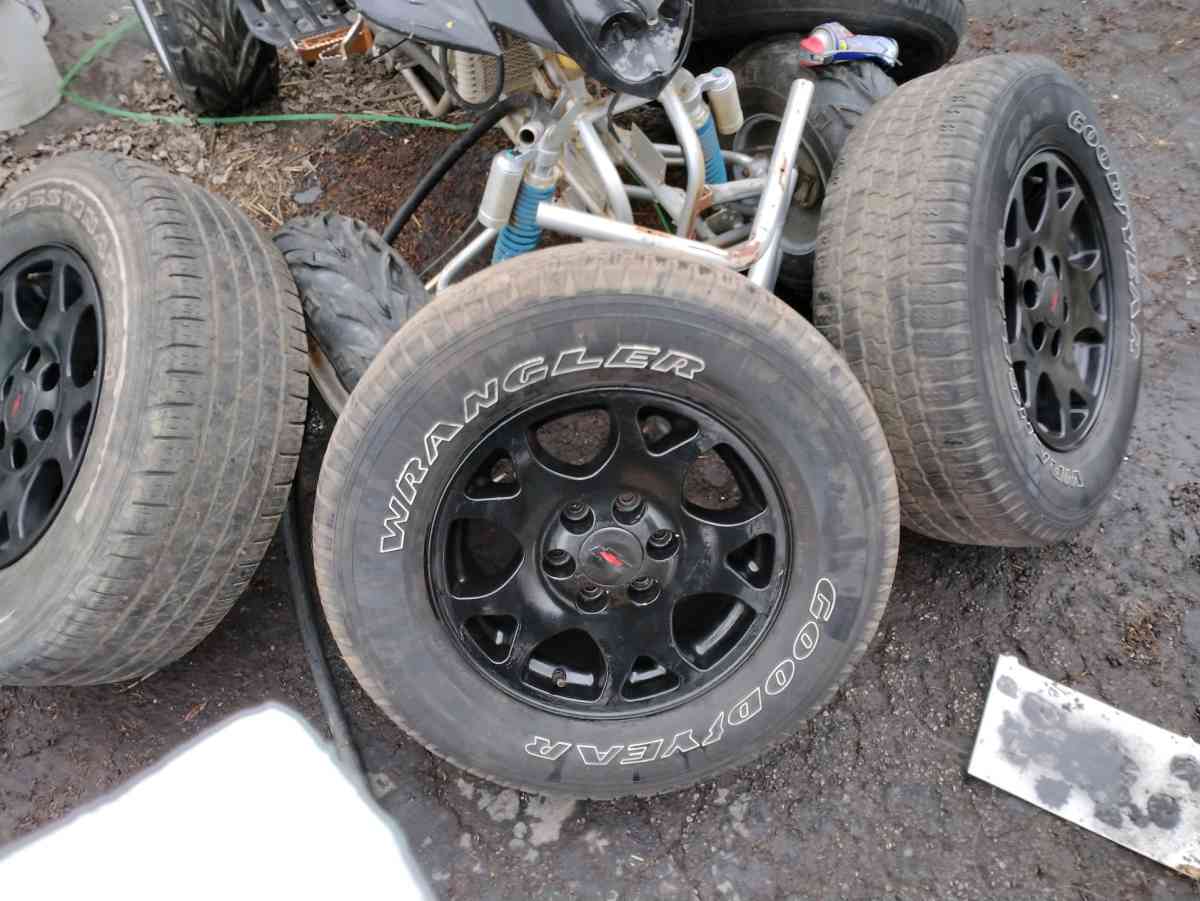 6 lug Gm brand rims and tires - Cleveland, Ohio - FleaMarketBay