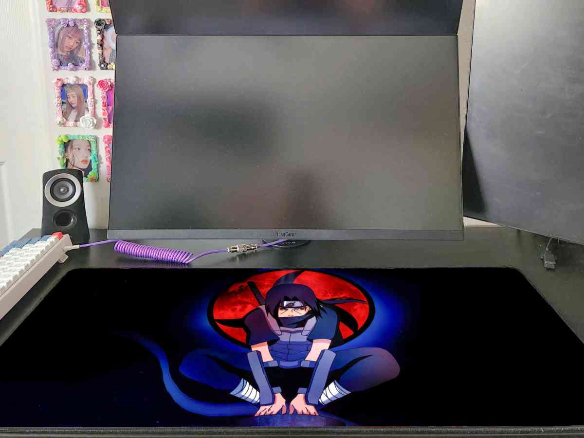 Itachi Uchiha from Naruto Anime Desk Mat Mousepad 32 x 16 - Phoenix, Arizona - FleaMarketBay