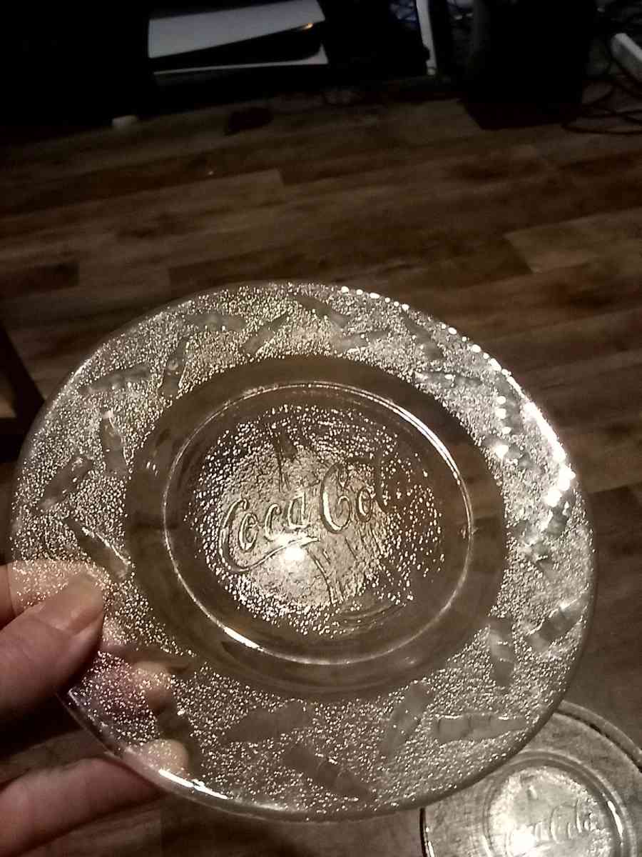 coca cola plates - Mc Minnville, Tennessee