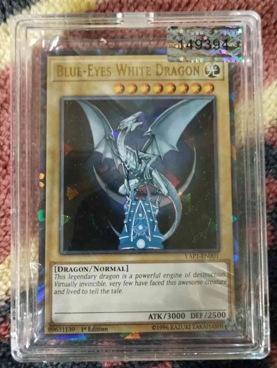BlueEyes White Dragon YAP1EN001 - Clarkesville, Georgia - FleaMarketBay