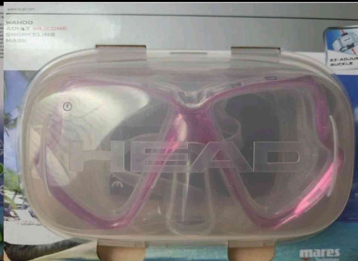 Adult Silicone Snorkeling Mask Mares Tech W Travel Box - Akron, Ohio