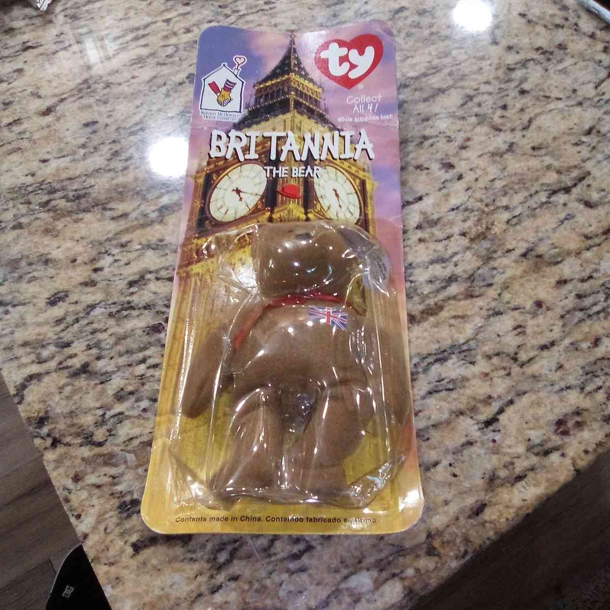 ty BRITANNIA THE BEAR rare beenie baby - Mesa, Arizona