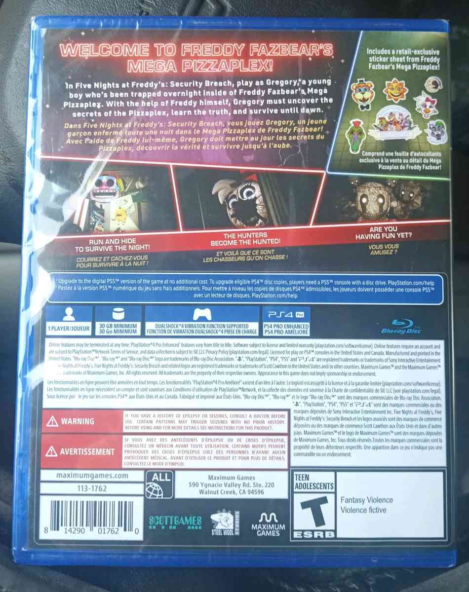 five nights at Freddys - Riverside, California - FleaMarketBay