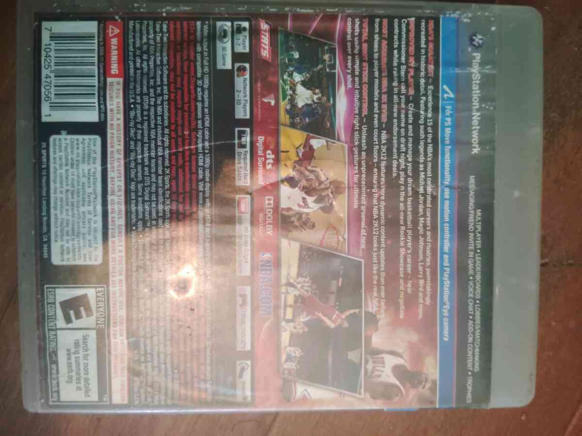 NBA2K12 - Adams, New York - FleaMarketBay