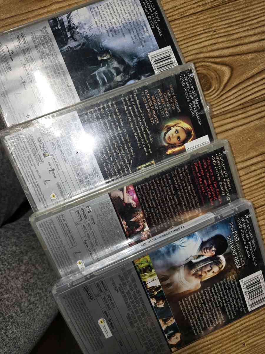 brand new psp movies never opened selling together - Manteca, California - FleaMarketBay