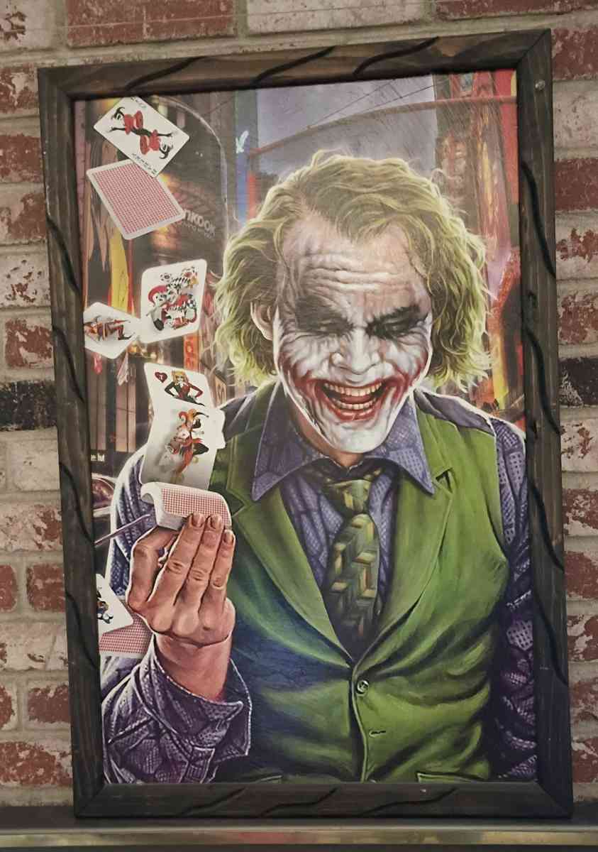framed Joker Painting