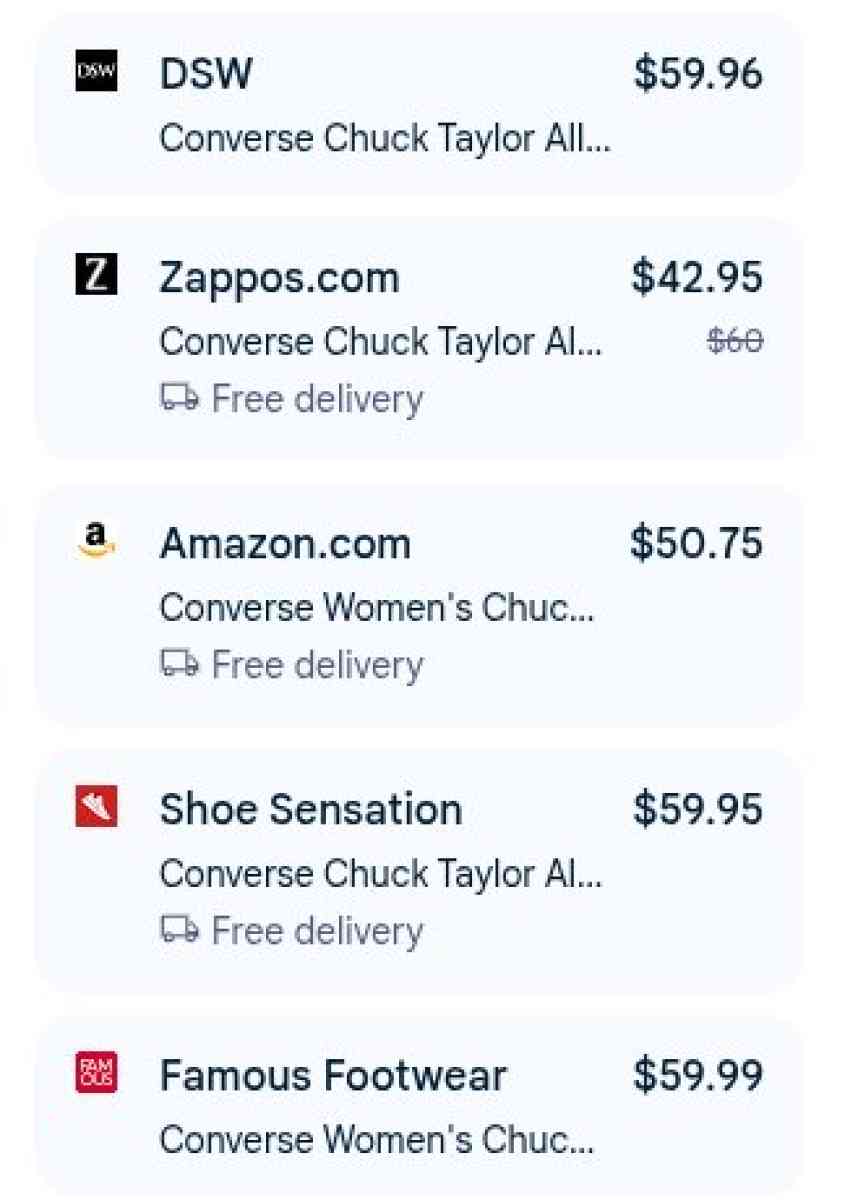 Converse Women Size 5 - Brick, New Jersey - FleaMarketBay