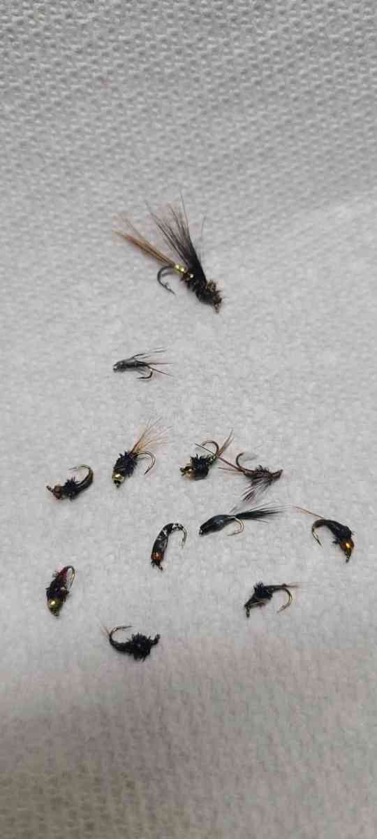 30 HandTied Trout Wet Flies Precision Fishing with S14 hooks - Akron, Ohio - FleaMarketBay