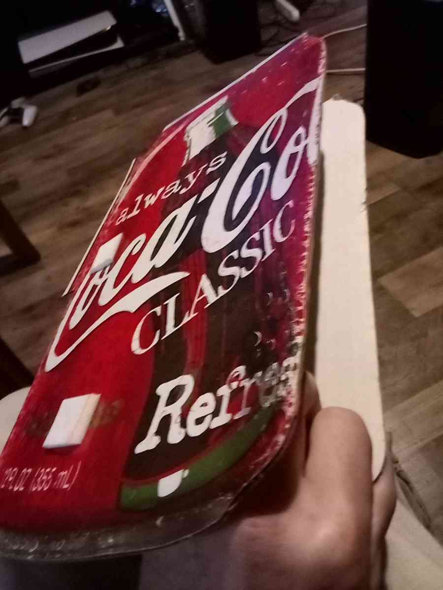 3 coca cola signs - Mc Minnville, Tennessee