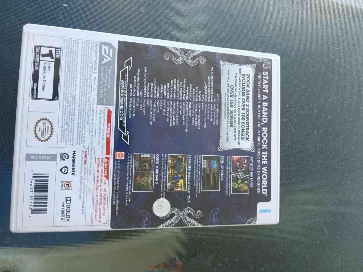 rock band 2 - Riverside, California - FleaMarketBay