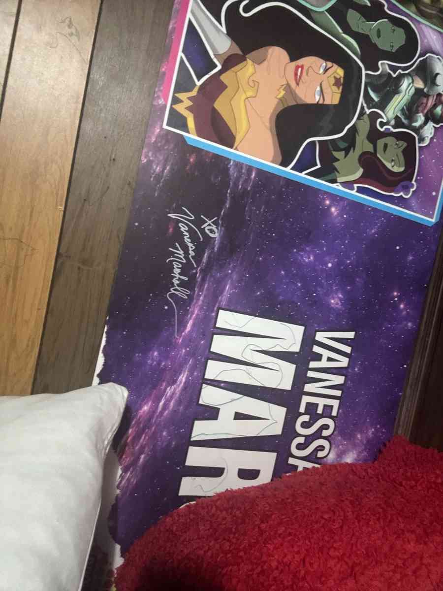 These are big panels signed by the actress or voice actor - Zebulon, North Carolina