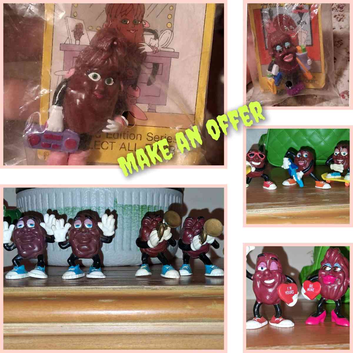 California raisins  mcdonalds smurfs - Americus, Georgia