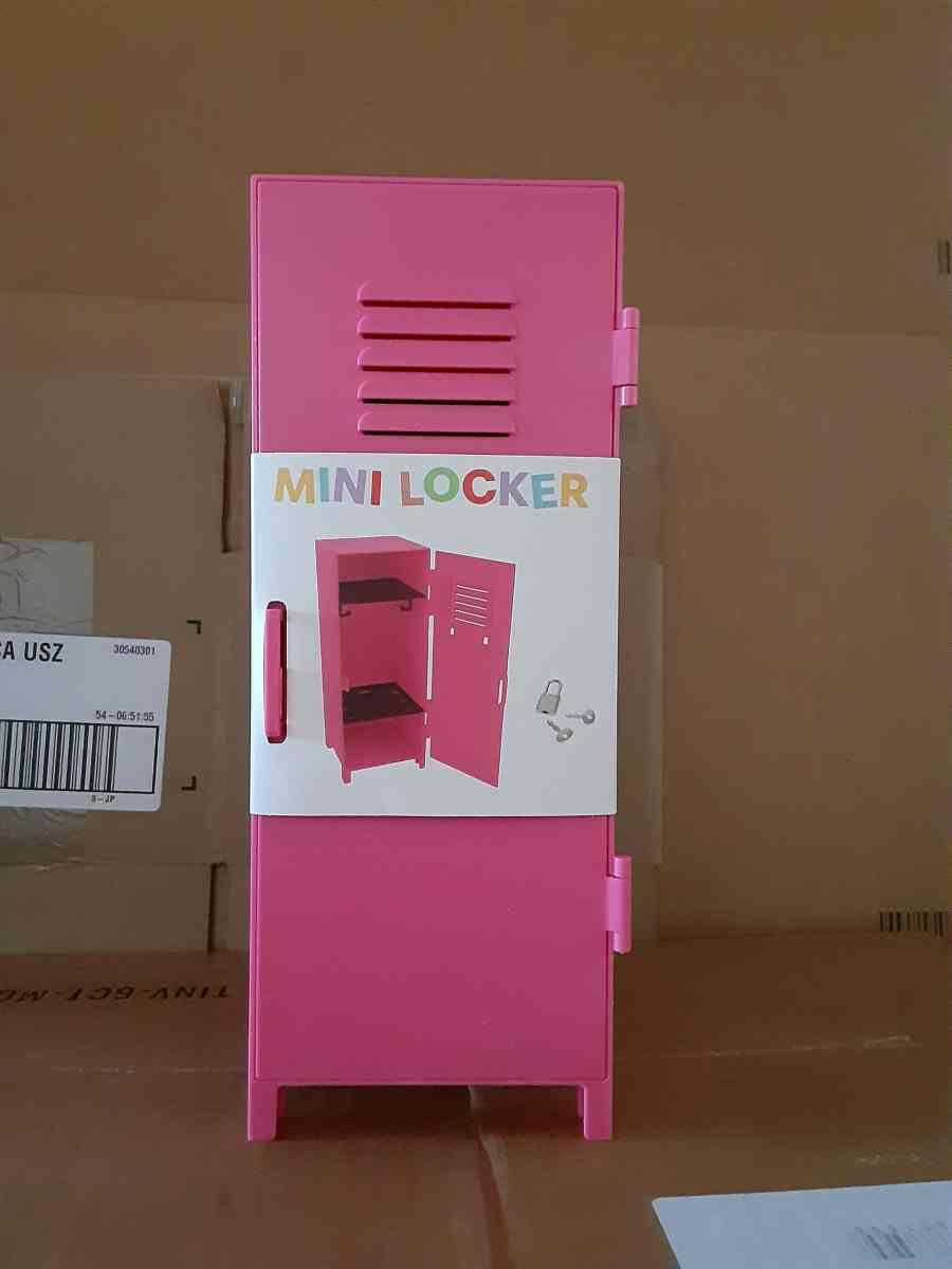Target Bullseye Pink Mini Locker With Lock And Keys - Euless, Texas