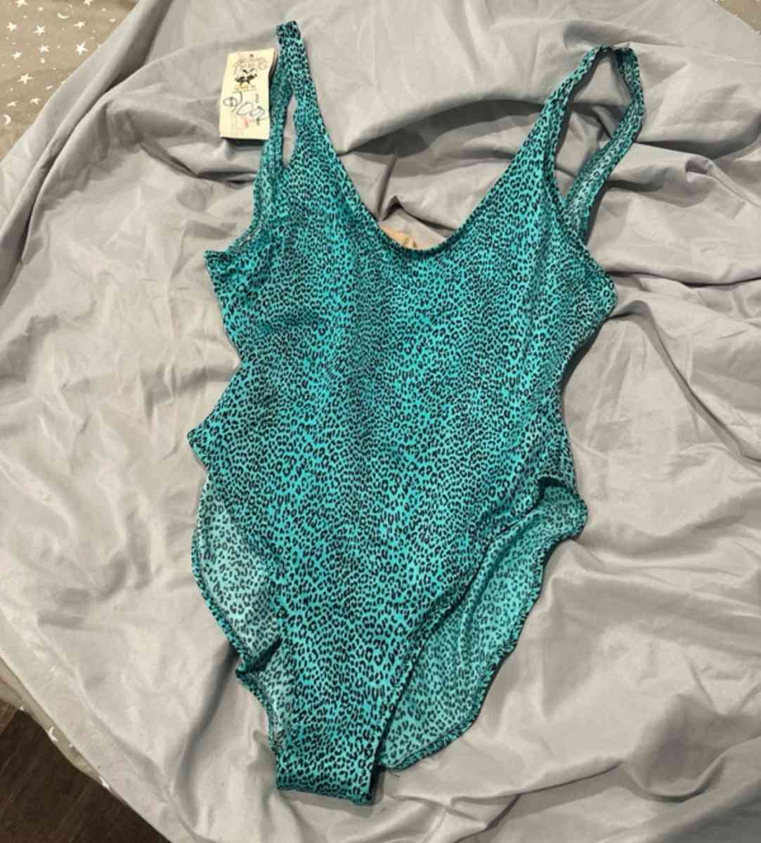 Vintage Leopard print One piece bathing suit - Marine City, Michigan
