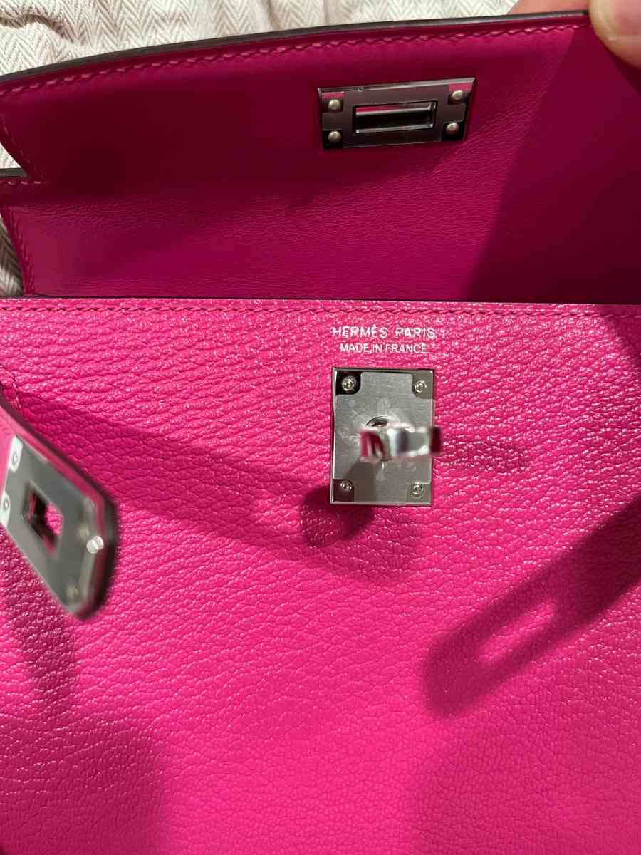 Hermes Mini Kelly 18cm Chevre Pink - Anaheim, California - FleaMarketBay