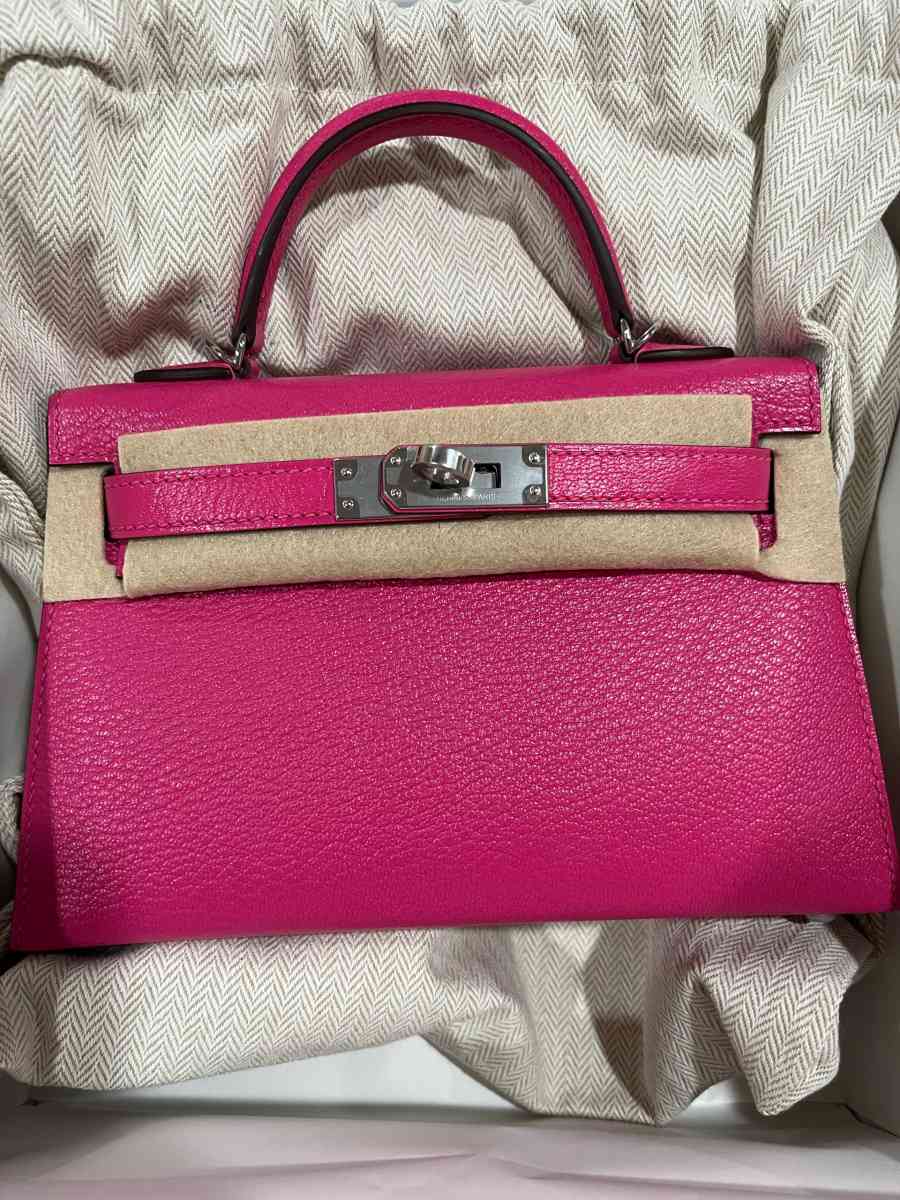 Hermes Mini Kelly 18cm Chevre Pink - Anaheim, California - FleaMarketBay