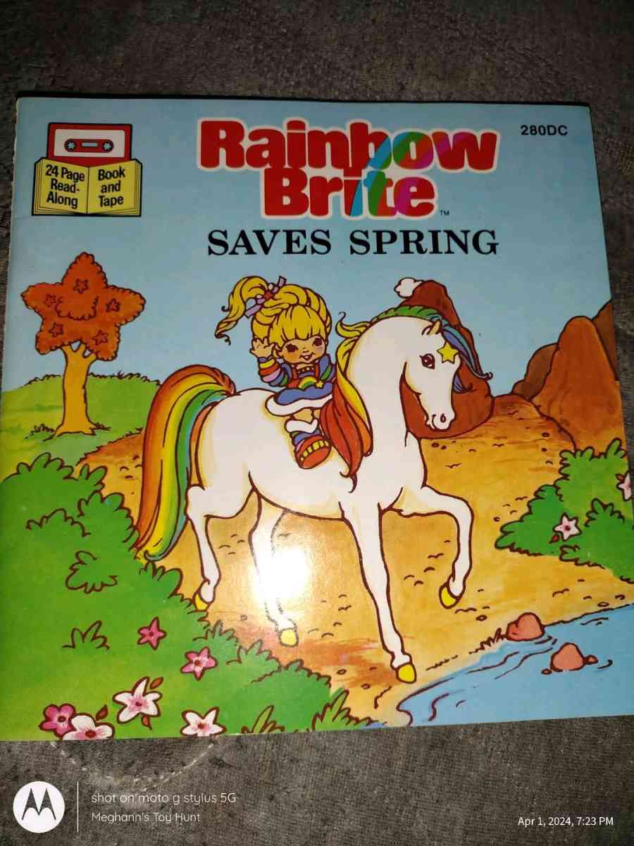 Vtg Rainbow Brite Reading Set w cassette tape - Saint Charles, Missouri - FleaMarketBay